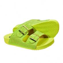 Women Flat Sandals - 青檸色 - 查看 5