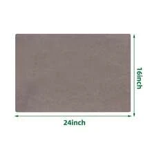 Bathroom Rug 40 X 60 Cm, Absorbent Bathroom Rug, Non-Slip, Washable, Bathroom Mat, Absorbent Bathroom Rug, Shower Rug, Quick Drying Non-Slip Diatomaceous Earth Bathroom Rug - Coffee Brown - View 2