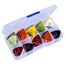 30pcs or 50Pcs Boxed Plastic Colorful Guitar Pick 0.58/0.71/0.81/0.96/1.20/1.50mm 6 Sizes Random Thickness Guitar Ukulele Accessories