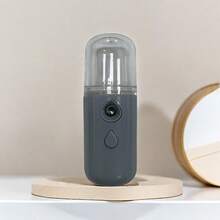 奈米噴霧器,奈米麵部噴霧器,便攜式涼爽保濕噴霧器,便攜式迷你霧化面部蒸汽機,睫毛延長,皮膚護理,女士保濕,usb 充電,旅行 - 紫色 - 查看 10