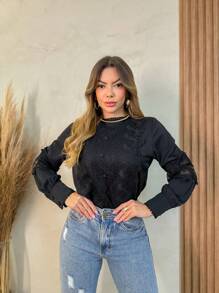 Women Blouses - màu đen - Xem 1