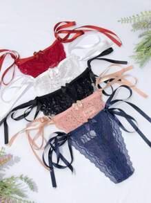 Women Thongs - màu đen - Xem 3