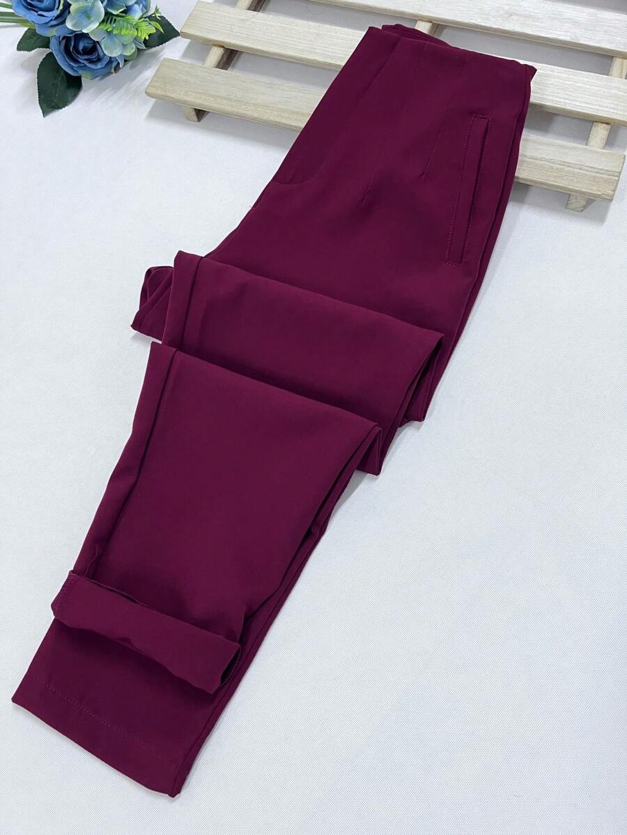 Women Pants - Color caoba - Ver 1
