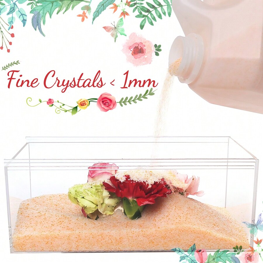 1KG Silica Gel Blumen Trockenmittel - Wiederverwendbar Mit Farbwechsel-Anzeige