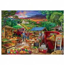 1 pieza Set de bloques de madera rectangulares con hermosos paisajes, asimétricos y con patrones creativos para relajarse, para reuniones en casa de adultos, puzzle de madera para decoración de pared - Multicolor - Ver 16