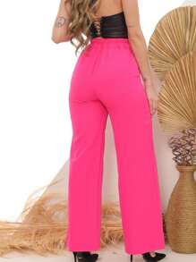 Women Jeans - Pink - View 2