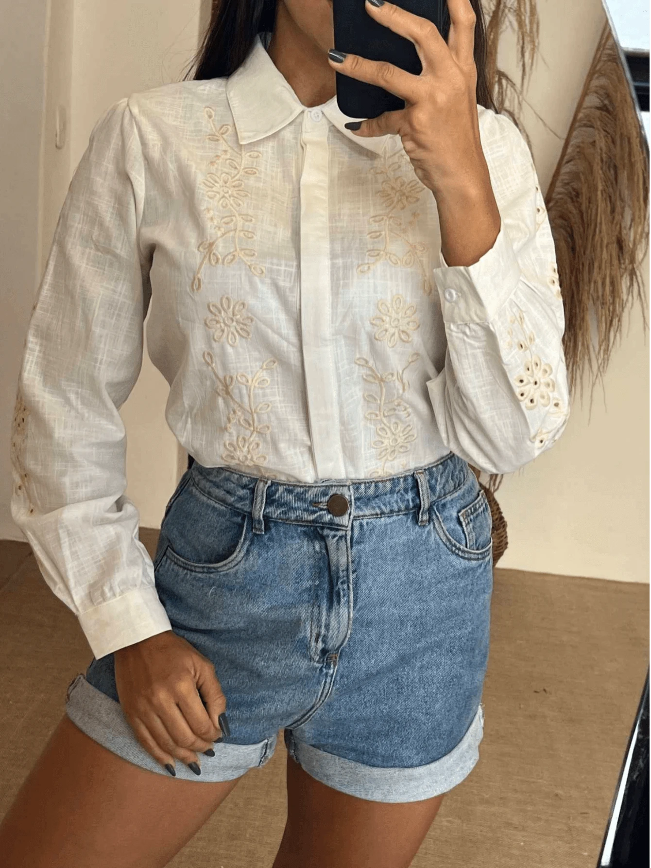 Women Blouses - White - View 1