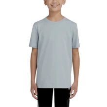 Kit 3 Men's T-Shirts For Children And Youth With UV Protection Dry Fit Gym Training Running Sports Blouse Fitness Clothing Breathable And Quick Drying For Outdoor Use. - Xám - Xem 2