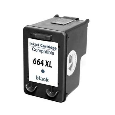 CARTUCHO COMPATIVEL 664XL PRETO 2136 1110 3776 3830 5276
