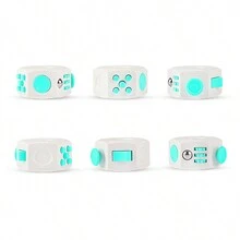 Stress Relief Ring Venting Toys Multi-Play Rings Novelty Gifts Creative Toys - Green - View 7