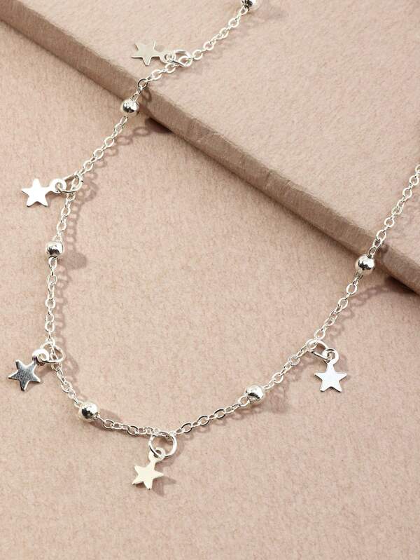 1pc Children Star Pendant Necklace Delicate Star Necklace Party Accessory, Ideal Gift Choice