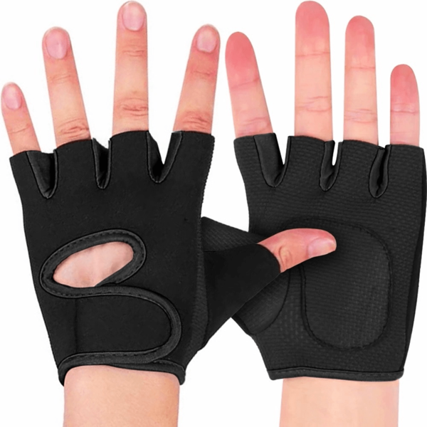 Luva Musculação Treino Poliesportiva Ajustável Unissex - Par de luva