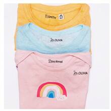 1pc Customized Name Stamp For Clothing, Waterproof Solid Color Name Stamp, Personalized, Suitable For Students And Business Use. This Customized Name Stamp Can Be Used For Clothing, Handwritten Signatures, Applicable For Anniversary, Day, Birthday And Other Occasions - Multicolor - View 5