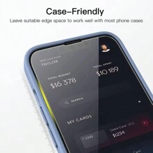4 件装高清透明全覆盖钢化玻璃屏幕保护膜玻璃膜适用于 iPhone 16 15 / 15 Pro / 15 Pro Max / 15 Plus 14 11 12 13 Pro Max ProMax X XR Xs - 無色 - 查看 7
