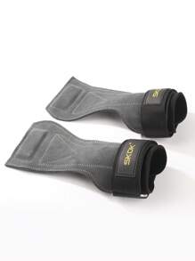 SKDK 1 Pair Padded Weight Lifting Straps Deadlift Straps With Wrist Support, Gym Wrist Straps For Weightlifting And Workout, Lifting Grips Hand Straps For Men Women. Gym Accessories - 灰色 - 查看 4