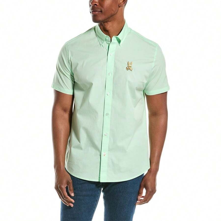 Psycho Bunny Camisas  para hombre - Verde - Ver 1