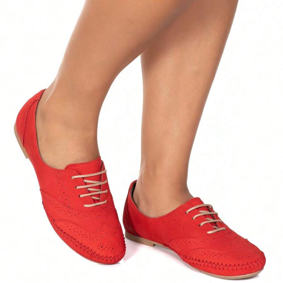 Women Wedges & Flatform - 紅色 - 查看 1