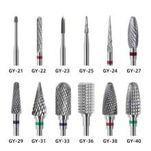 1 Miếng Làm móng tay Thép vôn-fram Đầu mài Đối với Đánh bóng , Loại bỏ Sơn móng tay & Keo dính , In Móng tay Tiệm làm tóc - Nhiều màu - Xem 1