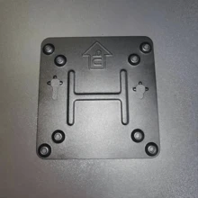 Vesa Mount Bracket For Intel Nuc 7th Generation Mini Pc With Display Monitor, Compatible With Intel Nuc 4 5 6 7 8 10 11 Nuc7i5 Bnh Nuc5i3 And Other Models - Black - View 9