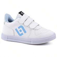 CALCADOS LGHT LIGHT Kids Flats - 藍白色 - 查看 3