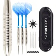 3 cái/bộ , Dễ thương Thép Phi tiêu Bộ , Ngày lễ tình nhân Qủa tặng Đối với Người yêu , Trò chơi tương tác Đạo cụ - Màu xanh nhạt - Xem 1