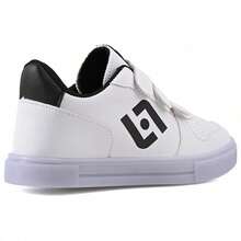 CALCADOS LGHT LIGHT Kids Flats - 白色 - 查看 3