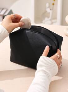 1 túi đựng đồ trang điểm Túi đựng mỹ phẩm du lịch đơn giản Túi đựng đồ rửa mặt, Túi đựng đồ trang điểm, Túi đựng đồ vệ sinh cá nhân du lịch ngoài trời di động, Túi xách thời trang để du lịch sử dụng hàng ngày, Túi đựng đồ du lịch, Đựng dụng cụ trang điểm, Chất liệu PU, Phụ kiện du lịch Túi đựng đồ vệ sinh cá nhân nam Đựng cọ trang điểm Đồ dùng học tập Đồ dùng du lịch thiết yếu Túi đựng đồ trang điểm Đồ dùng ngày lễ Túi đựng đồ trang điểm Tổ chức đồ trang điểm Đồ dùng ngày lễ Mùa đông trở lại trường - màu đen - Xem 4