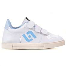 CALCADOS LGHT LIGHT Kids Flats - Xanh và trắng - Xem 2