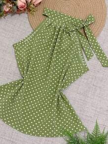 Women Blouses - Mint Green - View 3