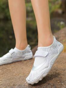Zapatos de natación al aire libre para mujeres, sandalias de playa, zapatos de agua antideslizantes y de secado rápido para senderismo - Blanco - Ver 4