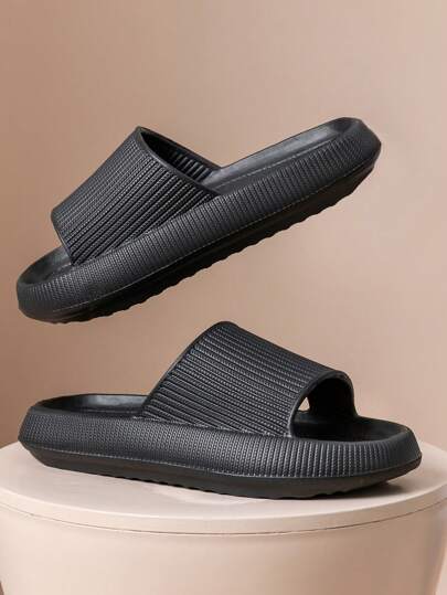 New Thick-Soled & Soft-Soled Anti-Skid & Comfortable & Casual & Outdoor & Lightweight & Vacation & Beach Slippers With Versatile Soft Soles For Girl
