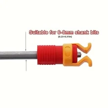 1pc Universal Screw Fixer Holder - Essential Woodworking And Carpentry Fixture Set For Drill Screws - Durable Plastic Fixture