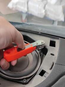 1 Miếng Mini Cờ lê Hai cách Cờ-lê 1/4 Inch Hình lục giác Nhanh Giải phóng Ổ cắm Góc vuông Xử lý Sửa chữa Từ tính 90 Độ Có thể mặc đảo ngược Xử lý - trái cam - Xem 6