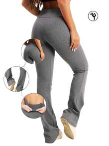 Women Sports Pants - Grey - View 2
