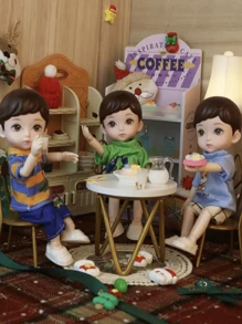 1pc 15cm/6in Creative Cute Character Model, Male Action Figure Toy With 13 Movable Joints, Birthday Gift, Creative Party Character Model Gift. - Selection Of Color - View 6