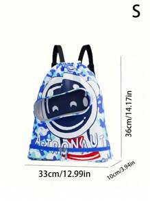 Swimming Bag, Dry And Wet Separation Waterproof Backpack, Swimming Storage Bag - Blue - View 6