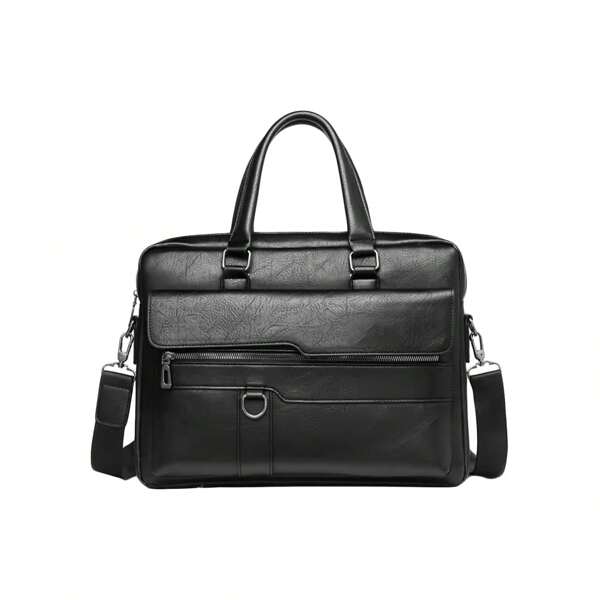 MURAMASAMX Portafolio Maletín Vinipiel Porta Laptop Ejecutivo Impermeable 15.6 pulgadas gran capacidad crossbody