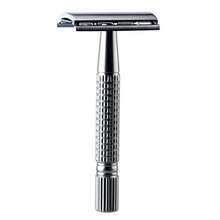 1入組手動刮鬍刀，經典復古雙邊刮鬍刀，男士必備 - 黑色 - 查看 4