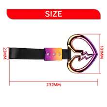 Đua xe Vòng tay cầm Dây đeo tay Bội thu Cảnh báo Nhẫn Xe buýt Ô tô/xe hơi Trôi Đồ treo Ô tô/xe hơi Dây đeo - trắng - Xem 5