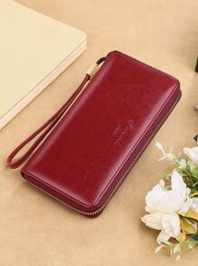 Cartera impermeable con bloqueo RFID, desmontable con muñequera, con compartimentos para tarjetas de crédito/identificación, efectivo, pasaporte, estilo minimalista y gran capacidad, regalo ideal para cumpleaños, Día de la Madre, Día de San Valentín, aniversarios, para mujeres, trabajadoras, estudiantes y ejecutivas