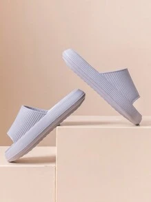 Summer New Style Thick-Soled Soft Bottom Slip-Resistant Comfortable Outdoor Lightweight Vacation Beach Slipper, Versatile Shoe - Grey - View 5