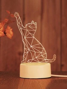 3d夜光創意禮物桌燈usb床頭燈亞克力裝飾燈與usb和led燈 - 摩天輪燈 - 查看 23