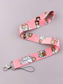 1 件颈带挂绳，可挂钥匙、徽章和身份证 - 医生和护士的便捷配件钥匙扣汽车配件包魅力学校可爱哥特 Y2k