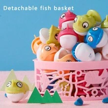 Magnetic Fishing Toy, Fish And Fishing Pole With Magnets, Music Rotation Fishing Game, Children Party Game Toy,Girls Toys,Magnetic Fish Game,Jeu Aimant