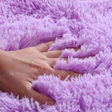 Soft Bathroom Carpet 3 Piece Bathroom Rugs And Mats Sets Non-Slip Mat Set Toilet Mat Set Bath Mats Set 3 Piece Set - Hot Pink - View 6