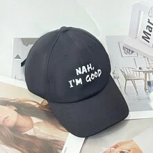 Một phụ nữ Tôi TỐT Mũ bóng chày in chữ Mùa xuân hè Phong cách đường phố giản dị Có thể điều chỉnh Thể thao ngoài trời Mũ Unisex thời trang Thích hợp để mặc hàng ngày - Nhiều màu - Xem 14