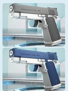 1911 Revolver Water Gun With Automatic Chambering And Manual Repeat Fire For Long Distance Water Battle, Suitable For Summer Outdoor Play, Great Partner For Water Battle Party Or Celebration Occasions, Such As Christmas, And Birthday Gifts.Gun, Fake Gun, Toy Gun