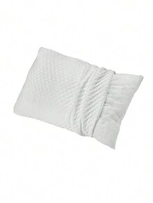 Almohada Ortopedica De Espuma Con Memoria - Blanco - Ver 3