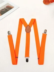 1個綠色彈性y型吊帶,男女通用,帶有大學風格 - 綠色 - 查看 5