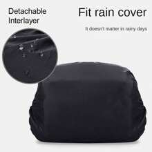 Digital Camera Bag For DSLR, Travel Essentials & Holiday Essentials - Waterproof Nylon Shoulder Case Compatible With Sony Nikon Canon (EOS R/R10/R7, ZFC/Z50, Etc.), Portable & Lightweight Camera Accessories - Grey - View 9